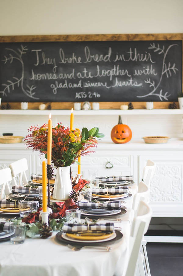 Décoration de Halloween intérieur